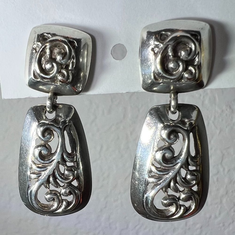 Brighton Dangle Post Earrings - Vine